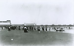Playa de Atlantic City, Nueva Jersey de G.P. Hall und Sohn