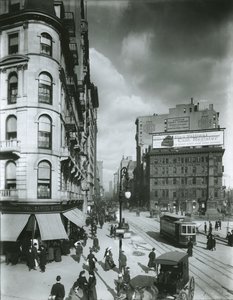 Broadway al norte desde la calle 24, Ciudad de Nueva York de G.P. Hall und Sohn