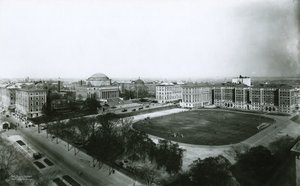 Campus de la Universidad de Columbia desde el suroeste, Ciudad de Nueva York, 1910