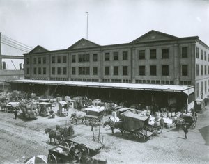 Mercado de Pescado Fulton, Ciudad de Nueva York de G.P. Hall und Sohn