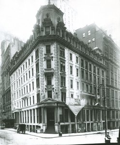 Edificio J.P. Morgan, Wall Street, Ciudad de Nueva York de G.P. Hall und Sohn