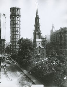 Capilla de San Pablo, calles Vesey y Church, Ciudad de Nueva York de G.P. Hall und Sohn