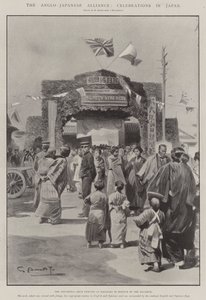 La Alianza Anglo-Japonesa, celebraciones en Japón de G.S. Amato