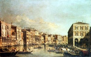 El Gran Canal, Venecia de G. (Follower of A. Canaletto) Canaletto