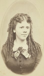 Retrato sin título de mujer, 1850-1899 de G. C. Gilchrest