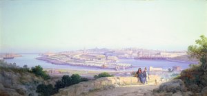El campamento de infantería en Lazaretto, Malta de G. Gianni