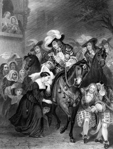 Luis XIV y la Hermana de la Caridad de G. H. Adcock
