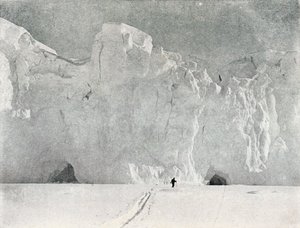 Cara de un Glaciar en la Tierra de Victoria, c. 1911, 1913 de G. Murray Levick