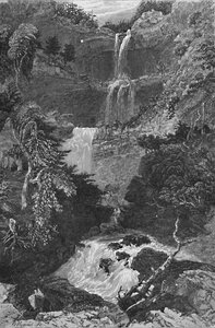 Panorama de las Cataratas de Trenton, 1883 de G. Wyand