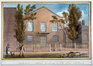 Capilla Metodista, Great Suffolk Street, Southwark, Londres, 1825 de G Yates