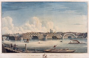 Nuevo Puente de Londres, Londres, 1827 de G Yates