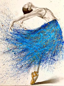 Bailarina azul de Gabor