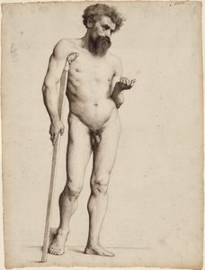 Desnudo masculino de pie de Gabriel Ferrier