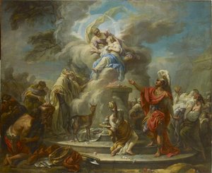 El Sacrificio de Ifigenia de Gabriel Francois Doyen