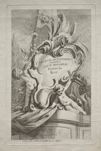 Libro de Fuentes: No. 1, Página de Título de Gabriel Huquier