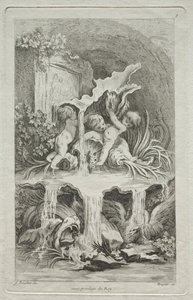 Libro de Fuentes: No. 7, c. 1736 de Gabriel Huquier