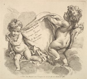 Frontispicio de Gabriel Huquier