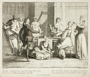 Placa del Livre de Scènes Comiques