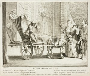 Placa del Livre de Scènes Comiques de Gabriel Huquier