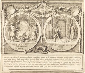 Expulsión de los jesuitas de Gabriel Jacques de Saint Aubin