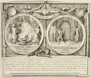 Expulsión de los Jesuitas de Gabriel Jacques de Saint Aubin
