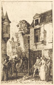 Nunca se piensa en todo de Gabriel Jacques de Saint Aubin