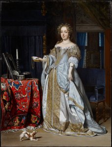 Retrato de una dama de Gabriel Metsu