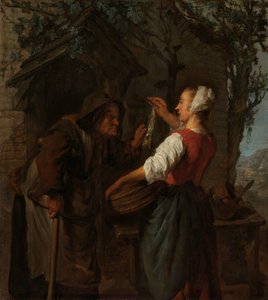 El vendedor de arenques de Gabriel Metsu