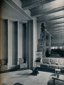 Esquina del Salón de Zapatos, Roos Bros., San Francisco, 1930 de Gabriel Moulin