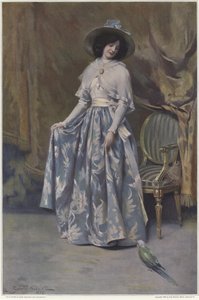 Retrato en Azul