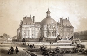 Castillo de Vaux Le Visomte (Vaux-Le-Vicomte) de Gabriel Perelle