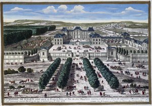 Château de Sceaux (jardines de Le Nôtre), por Perelle de Gabriel Perelle
