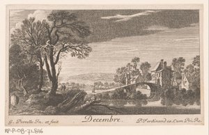 Diciembre Diciembre (título sobre objeto) Doce meses (título de la serie)