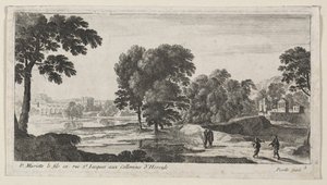Paisaje con Figuras de Gabriel Perelle