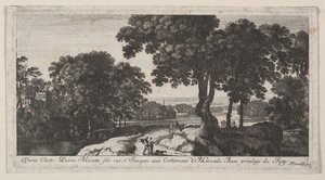 Paisaje con Figuras de Gabriel Perelle