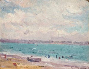 La playa en St Malo de Gabriel Thompson