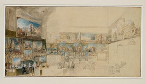 Vista del Salón de 1765 ...