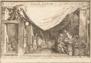 La tienda de M. Périer, comerciante de hierro de Gabriel de Saint Aubin