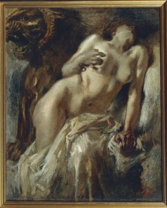 Cleopatra, por Gaetano Previati de Gaetano Previati