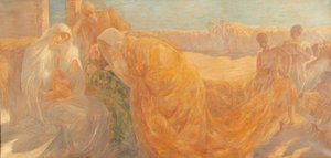 La adoración de los Reyes de Gaetano Previati
