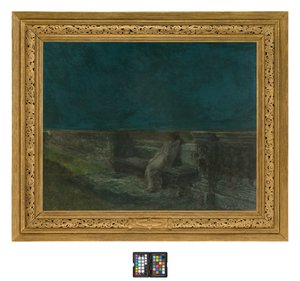 Noche de luna de Gaetano Previati
