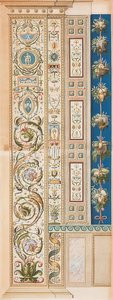 Pilastra Loggia IX (Decoración) de Gaetano Savorelli