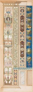Pilaster Loggia VIII (Adorno con grupos de niños) de Gaetano Savorelli