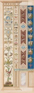 Pilaster Loggia XI (Adorno con puercoespín) de Gaetano Savorelli
