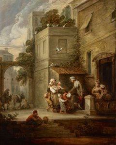 La caridad alivia la aflicción de Gainsborough Dupont