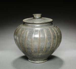 Olla con tapa, siglo II de Gallo Roman