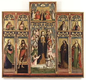 Políptico de la Asunción de la Virgen de Gandolfino da Roreto