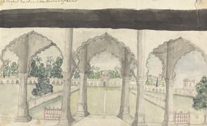 Un jardín mongol en Aurungabad de Gangaram Chintaman Tambat