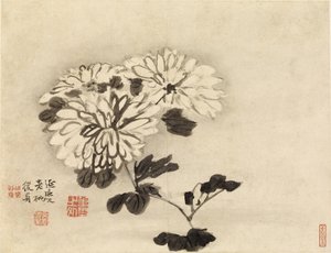 Crisantemos de Gao Qipei