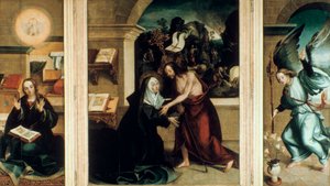 Aparición de Cristo a la Virgen, 1531 de Garcia Fernandes